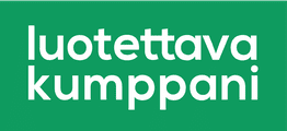 Luotettava kumppani logo